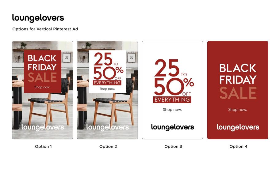 Lounge Lovers Black Friday