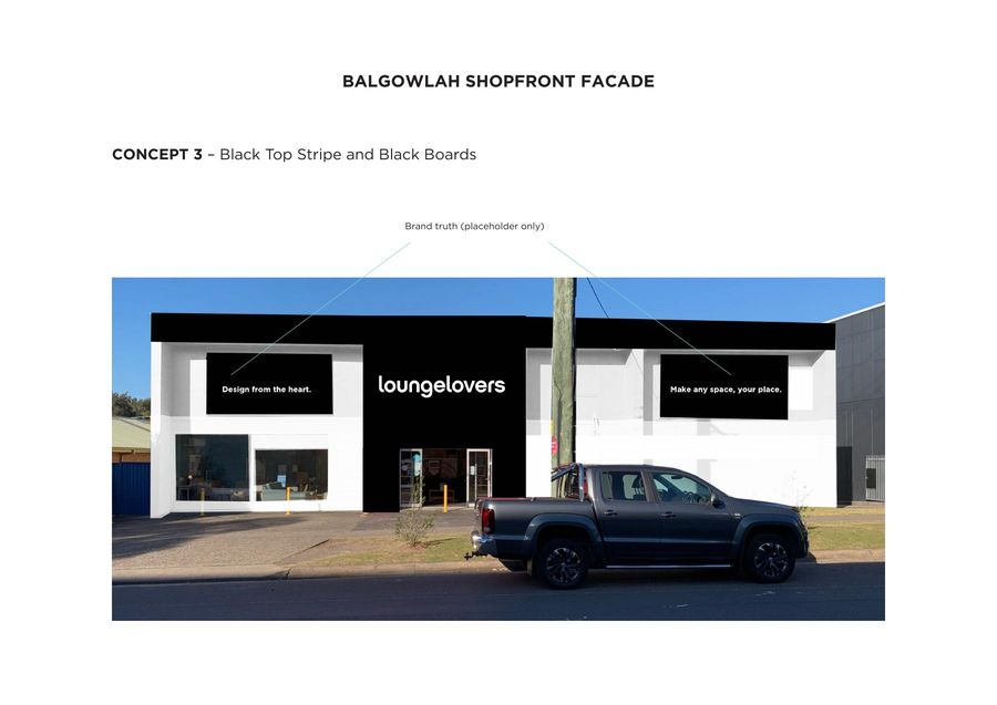 Lounge Lovers Balgowlah Presentation